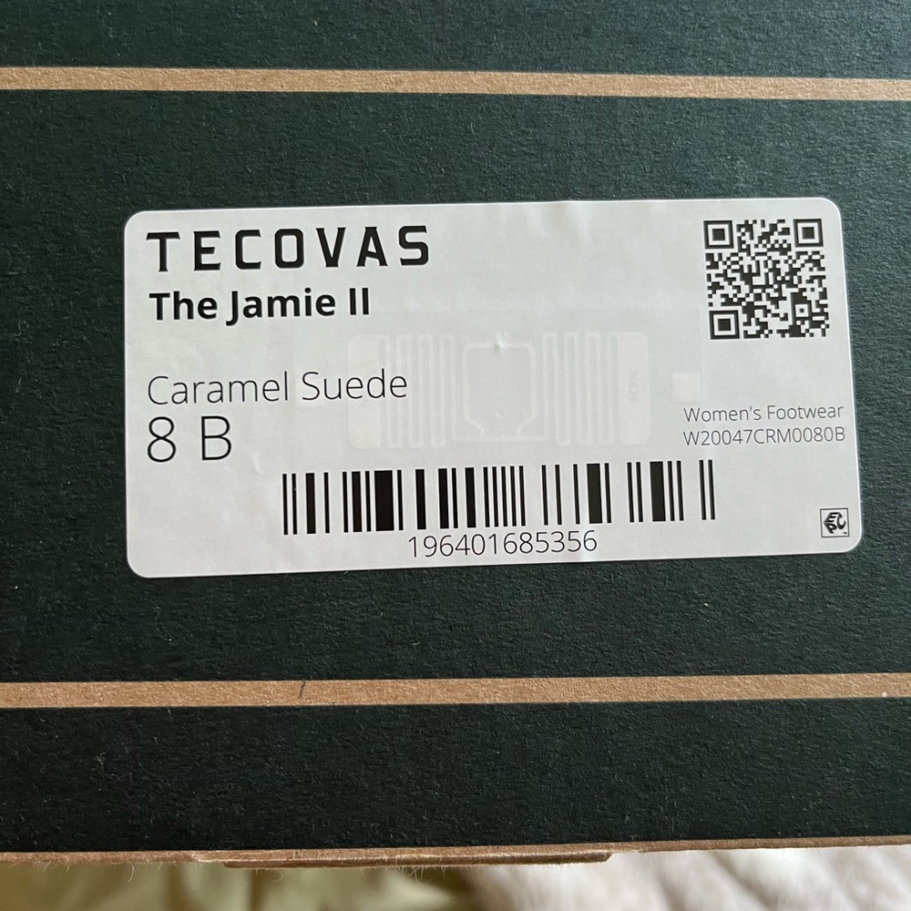 Tecovas women’s The Jamie cowboy boots caramel suede size 8 - Picture 10 of 11